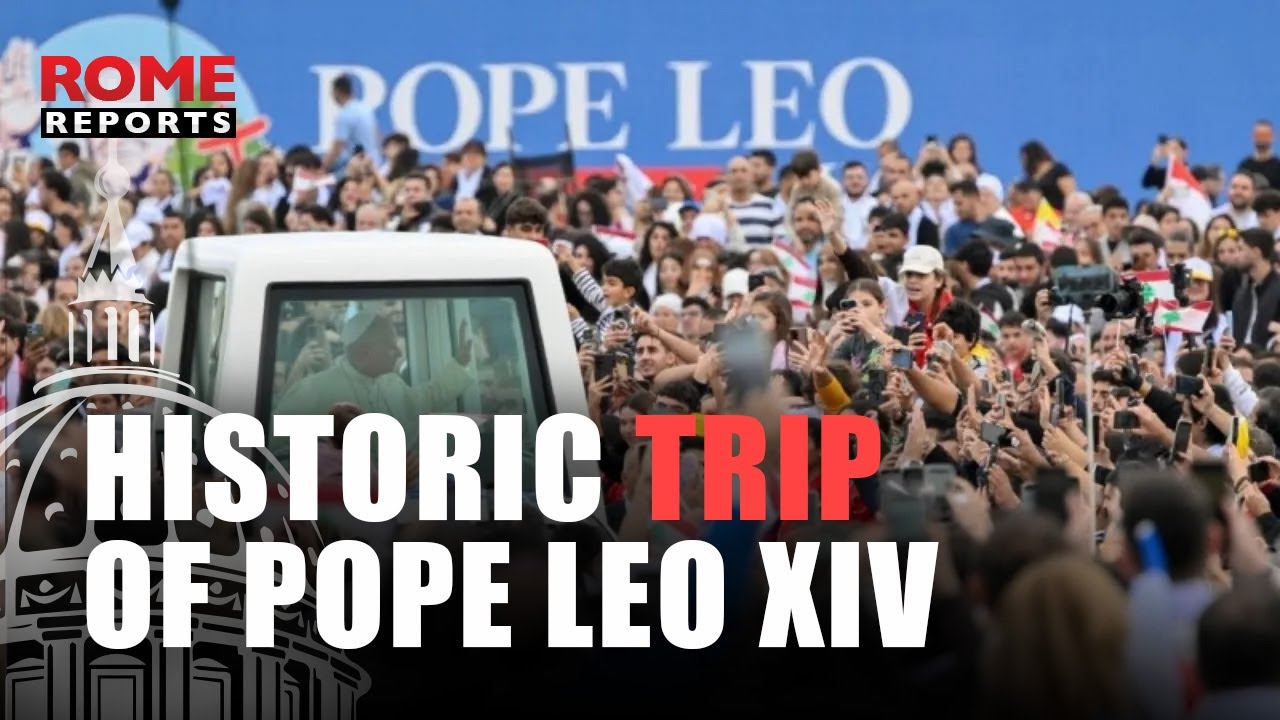 Highlights of Pope Leo XIV's journey to Turkey and Lebanon