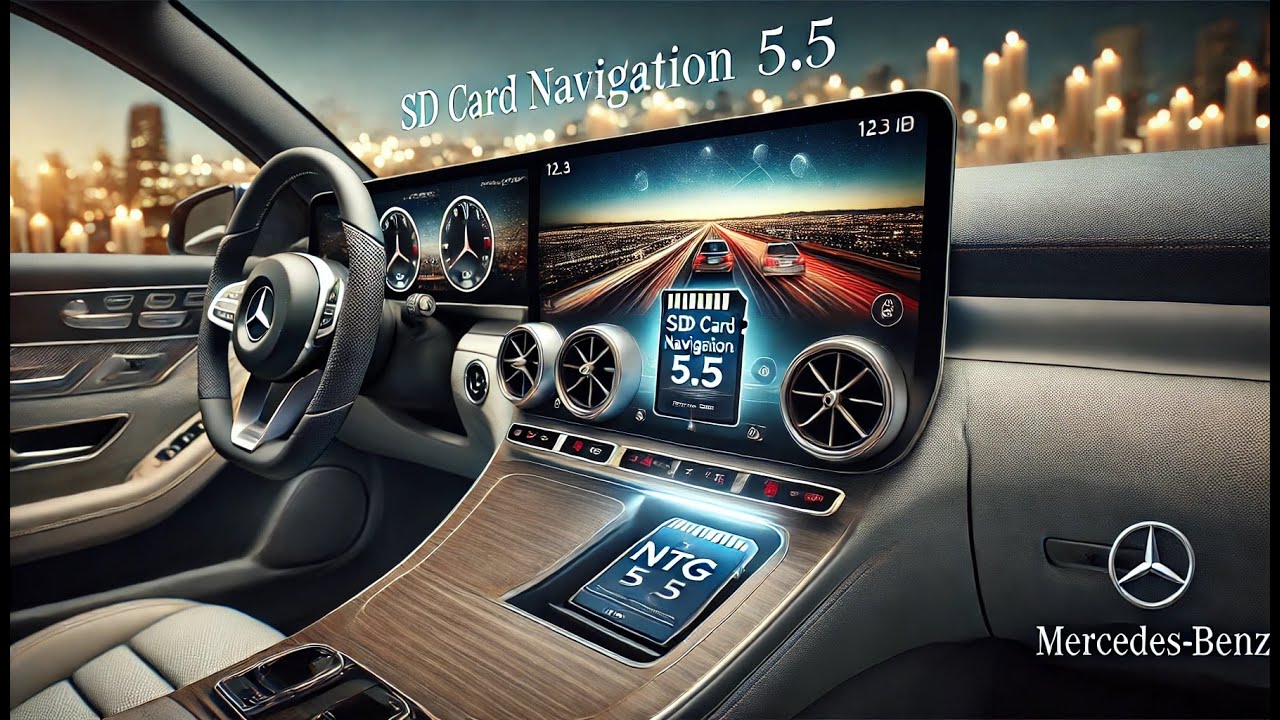 Mercedes-Benz SD Card Navigation (NTG 5.5) - Features and Overview