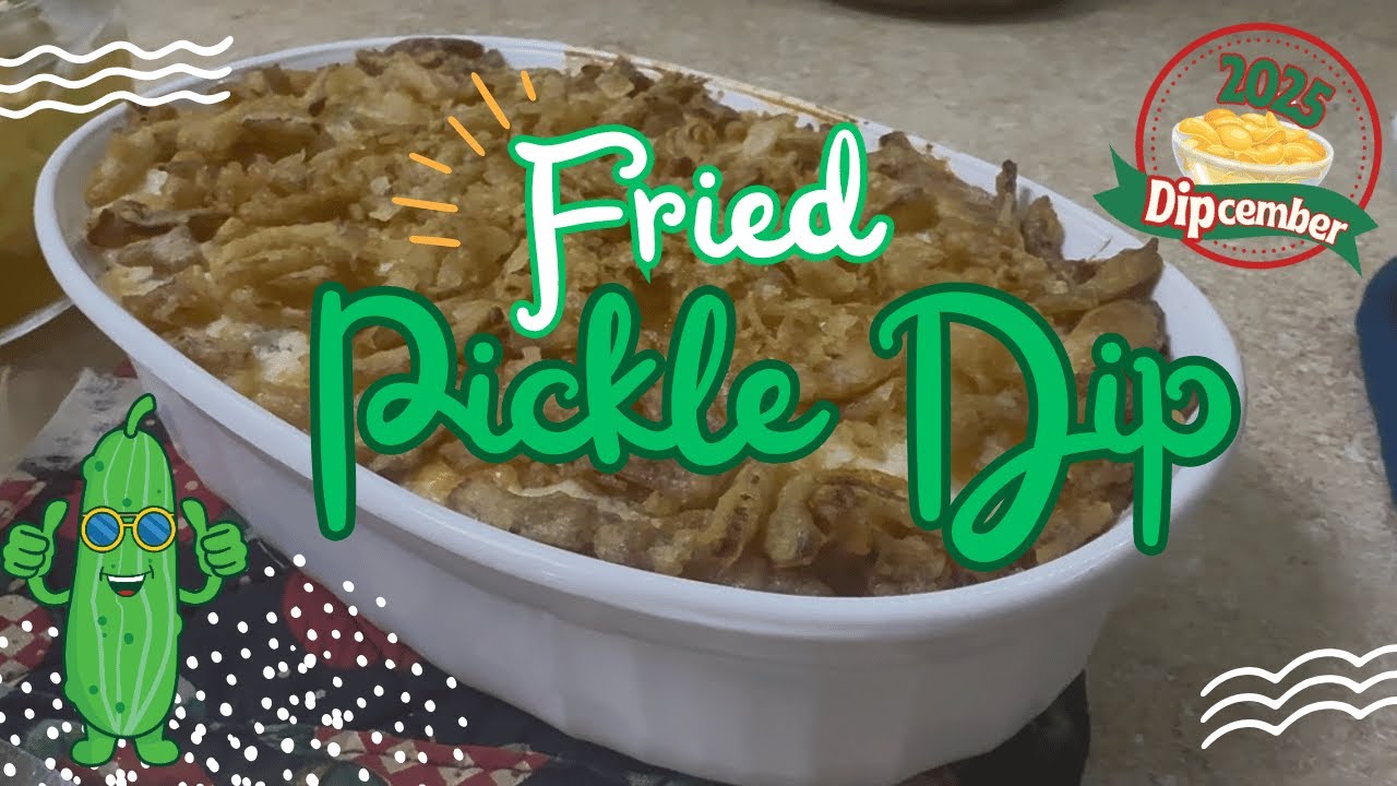 Южный соус из жареных соленых огурцов 🍟🥒 | #DipCember, день 1! (Горячий или холодный!)