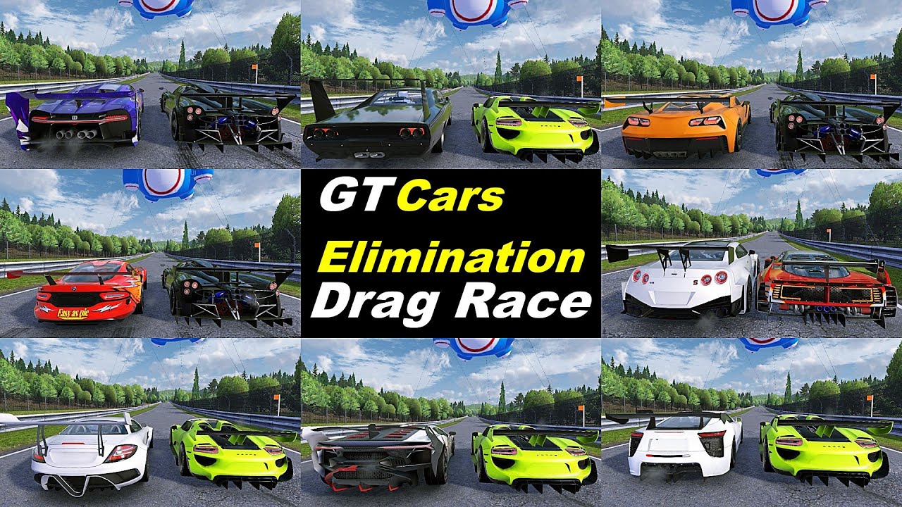 Drive Zone Online || All GT Cars - Elimination Drag Race