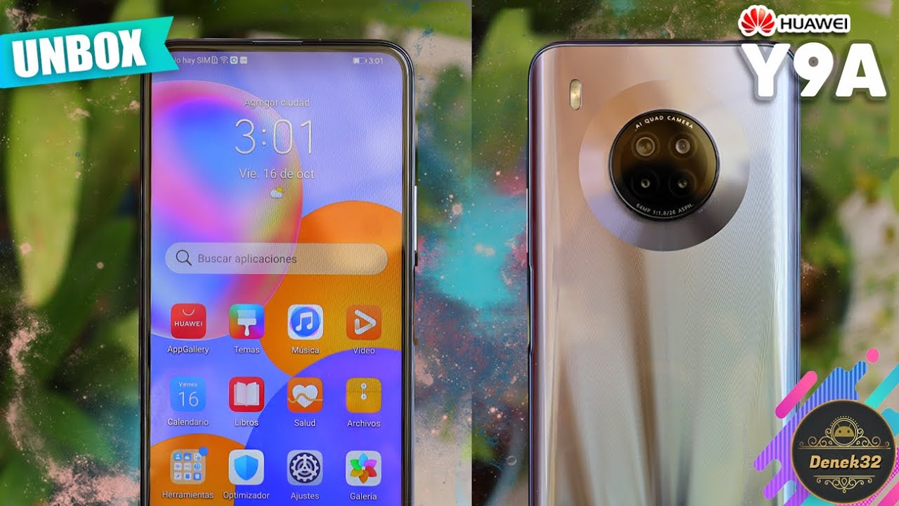 Huawei Y9A | Unboxing & primeras impresiones | Diseño Premium