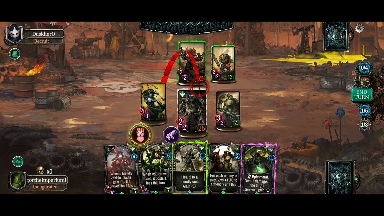 Never Falter!| Dark angels vs Orks| Warhammer 40k warpforge|