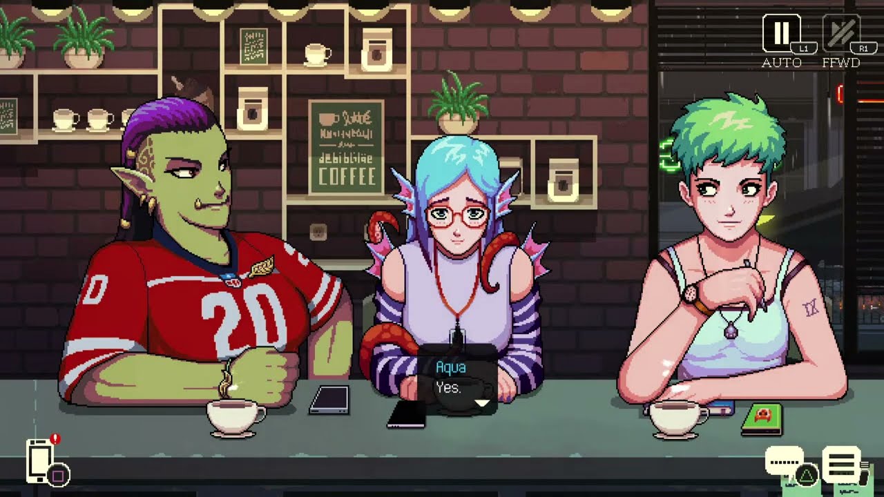 Coffee Talk Playthrough Sleepless nights In Seattle finale?!(re uploaded ) 