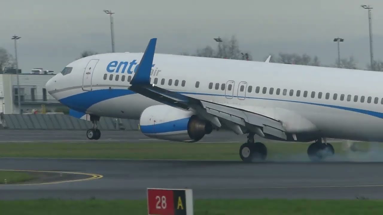 [RUNWAY ACTION] Winter plane spotting at Rennes Saint-Jacques international airport 🇫🇷