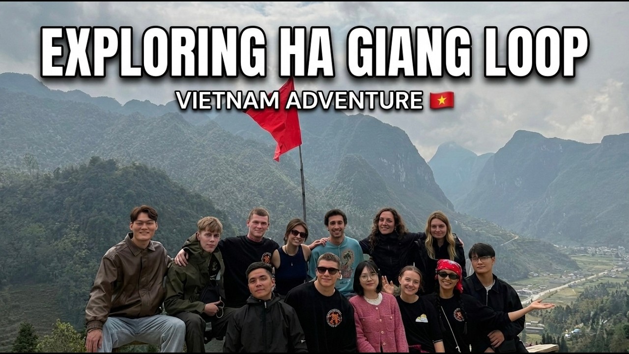 Relaxing Travel Vlog Spring in Ha Giang 🌸 Gentle Jazz & Nature Ambience
