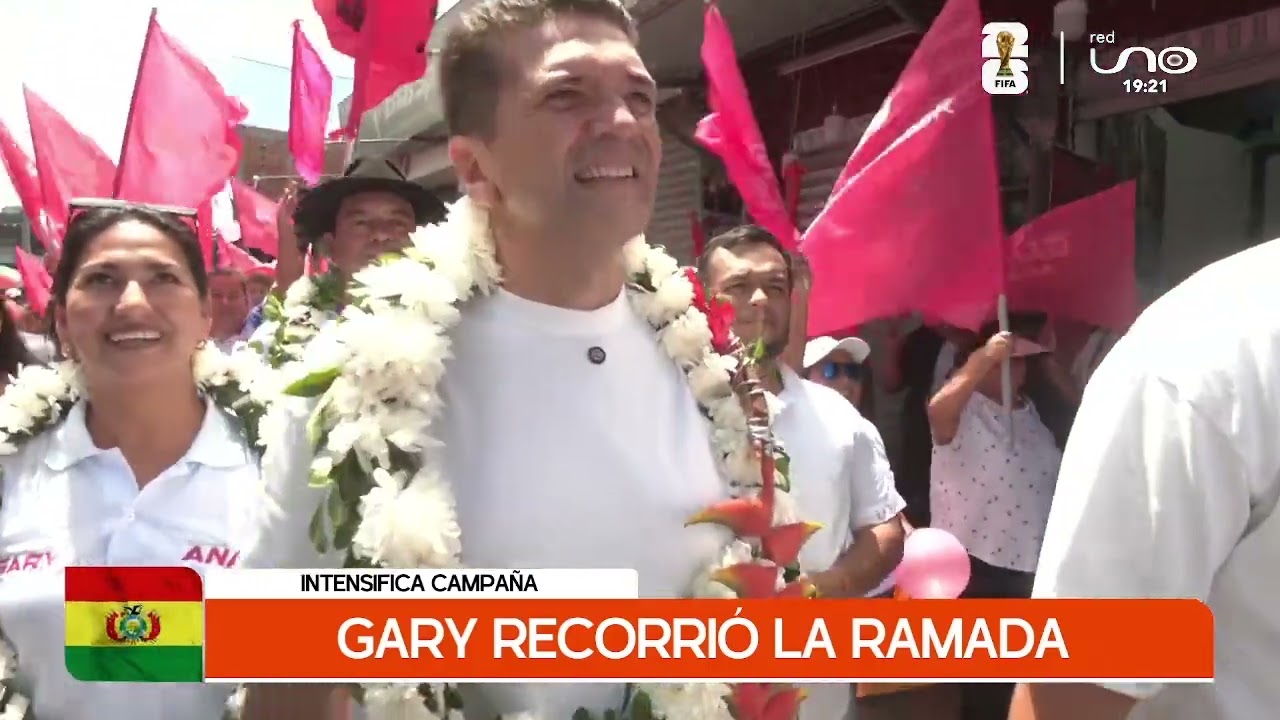 GARY AÑEZ INTENSIFICA CAMPAÑA ELECTORAL
