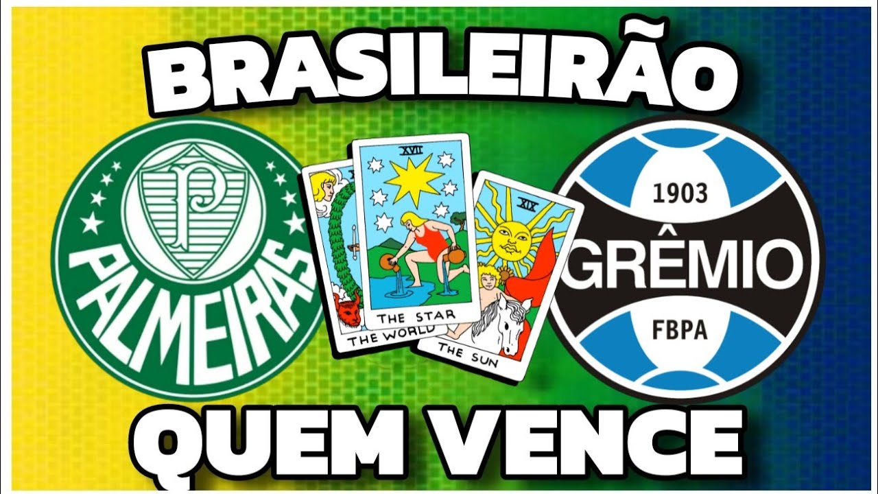 PALMEIRAS X GR&Ecirc;MIO CAMPEONATO BRASILEIRO - QUEM VENCE🔮
