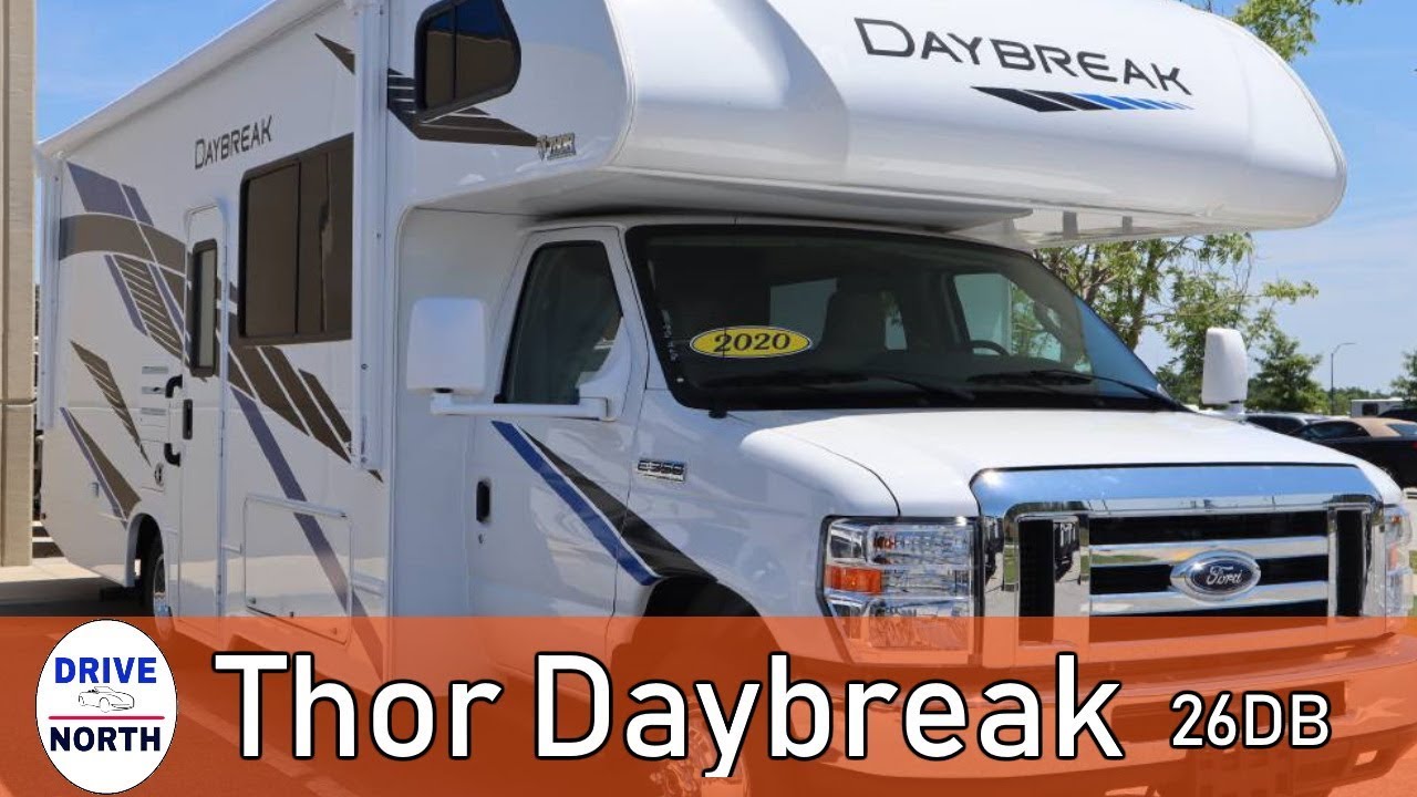 2019 Thor Daybreak 26DB  Class C Motorhome. Exterior and interior tour.