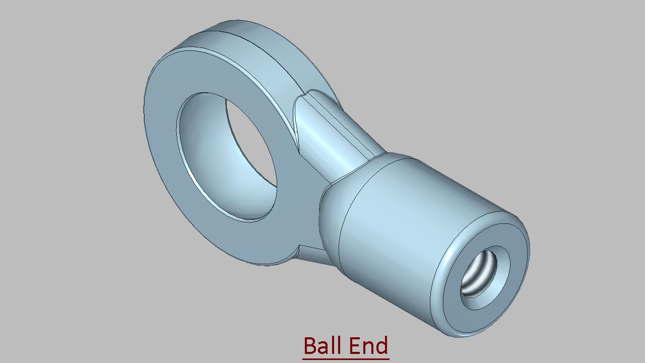 Ball End (Video Tutorial) Autodesk Inventor