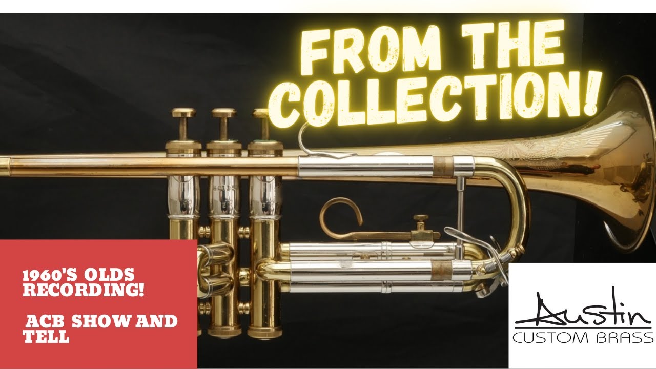 The Last Recording in my collection!  I love this horn! 1960's Olds #trumpet ACB  Show and Tell
