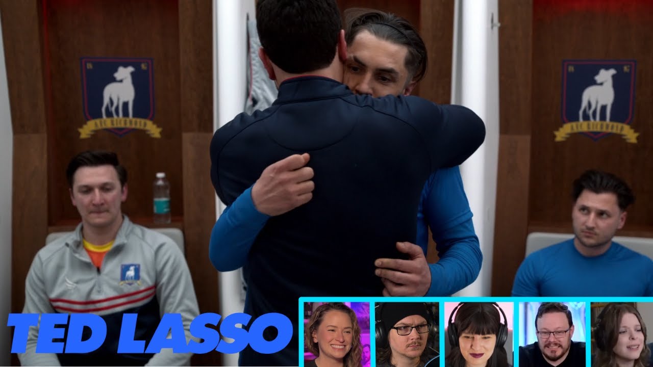 Reactors Reacting to ROY KENT HUGGING JAMIE TARTT | Ted Lasso 2x8 