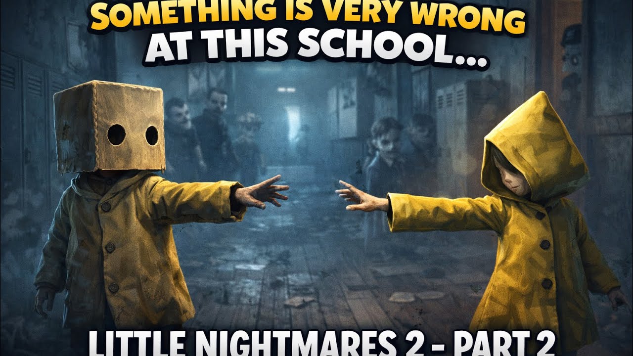 Something Is Very Wrong At This School... | Little Nightmares 2 - Part 2