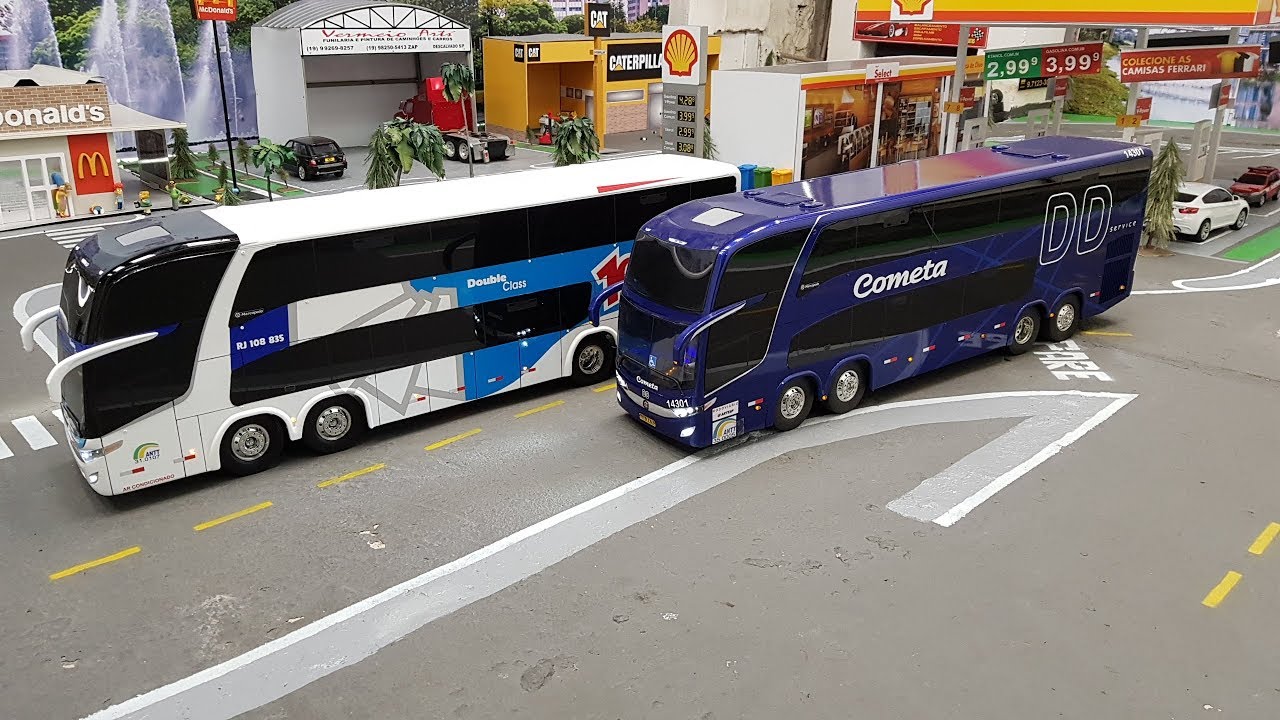 BRUTUS - COMETA X 1001 - QUAL ONIBUS 1800 DD MAIS BONITO ?