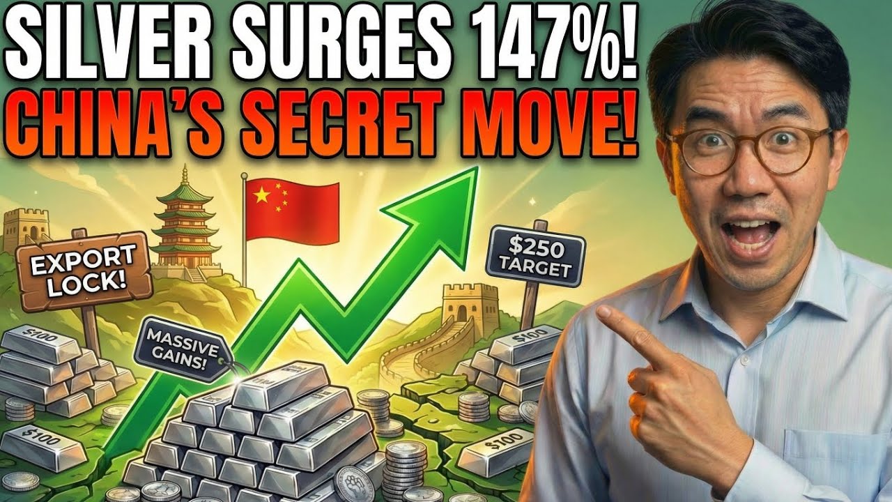 Silver Surges 147%: China’s Export Lock Changes Everything | John AG 