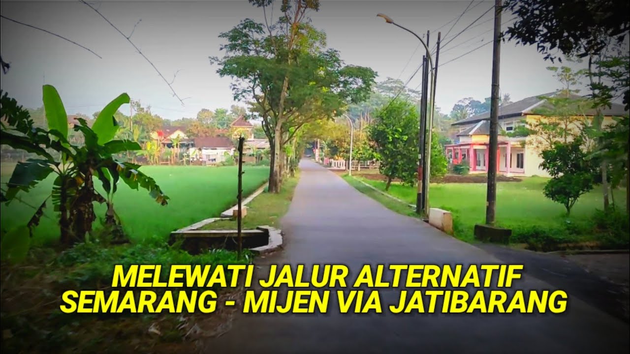 Jalur Alternatif Semarang - Mijen Via Jatibarang | MotoVlog View