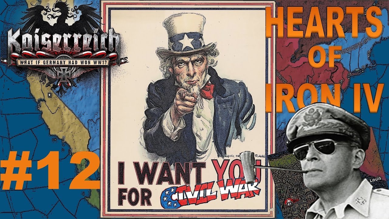 [12] Mitteleuropa czy Ententa | USA | Kaiserreich | Hearts of Iron IV