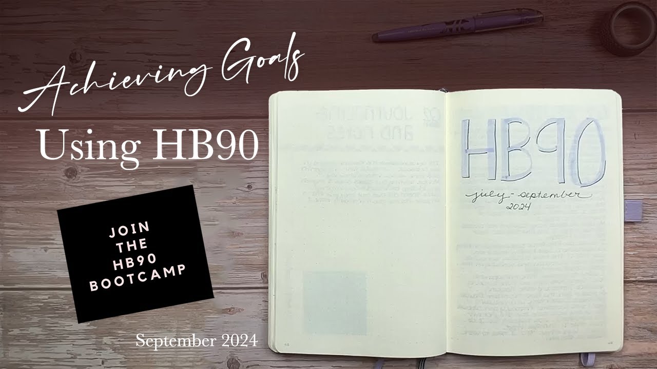 Achieving Goals Using HB90 and the HB90 Bootcamp | September 2024