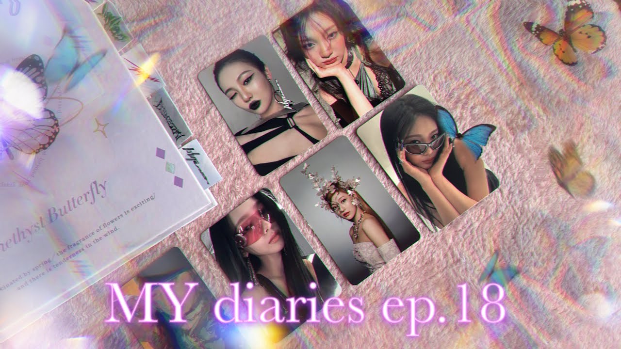 🌸MY diaries ep.18🌸 Открываю письма и сортирую карты