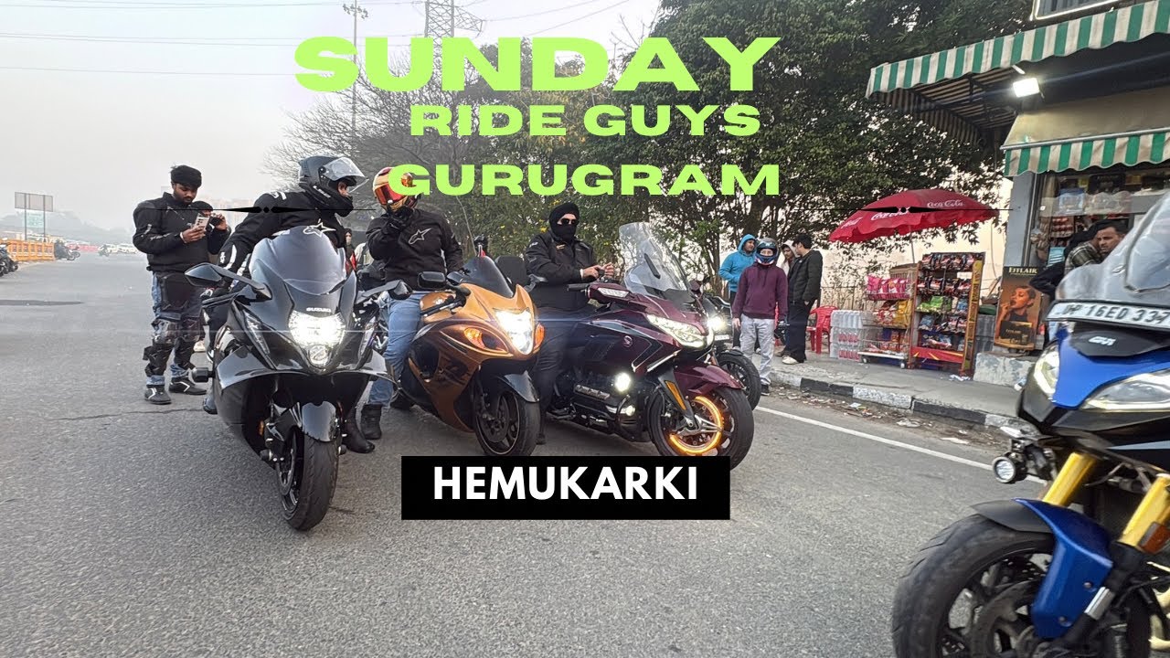 Guys Dekon ￼Sunday ride chalti phirti car 🚗 guys Honda ki bike #honda 