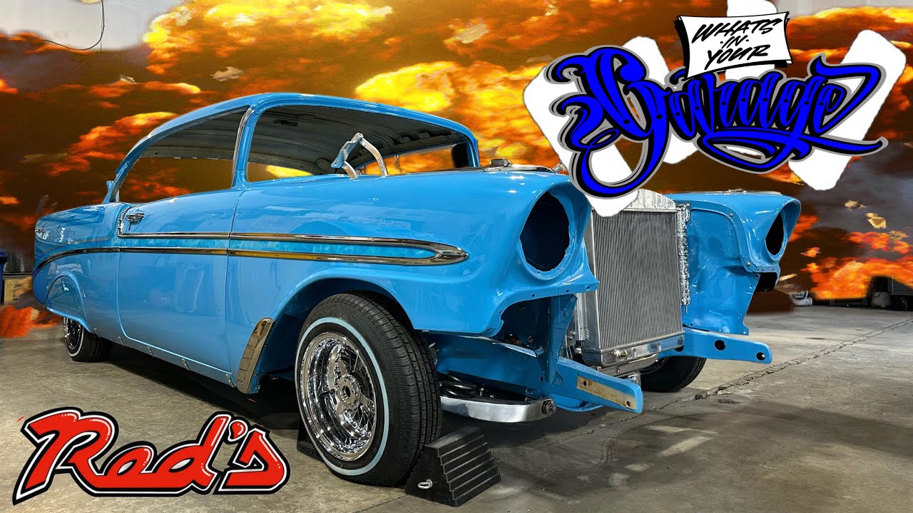 Whats in your garage S6-Ep8 REDs hydraulics shop call! (Watch in 4k) #lowrider #belair #trifive