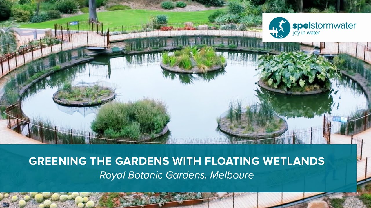 Floating Wetlands | Royal Botanic Gardens Melbourne | SPEL Stormwater