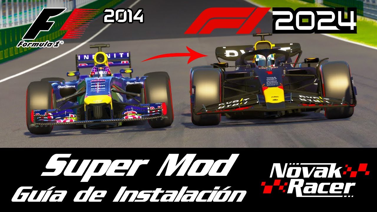 F1 2024 Mod para el F1 2014 🤩🤩 Súper guía de instalación || Parte 2 || 