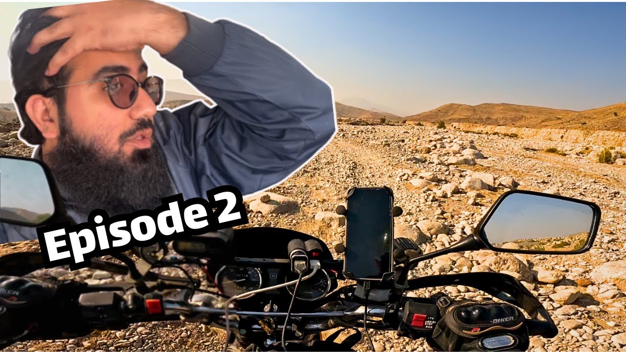 Stuck in Extreme Offroading | Karachi to Gorakh Hill Ep 2 | Mubashir Abbasi Vlogs #motovlog