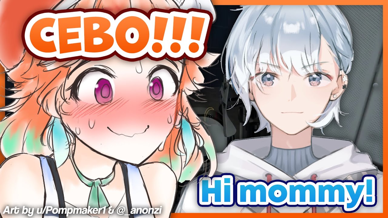 Kiara talks with Cebo (Ikemen Kobo) for the first time