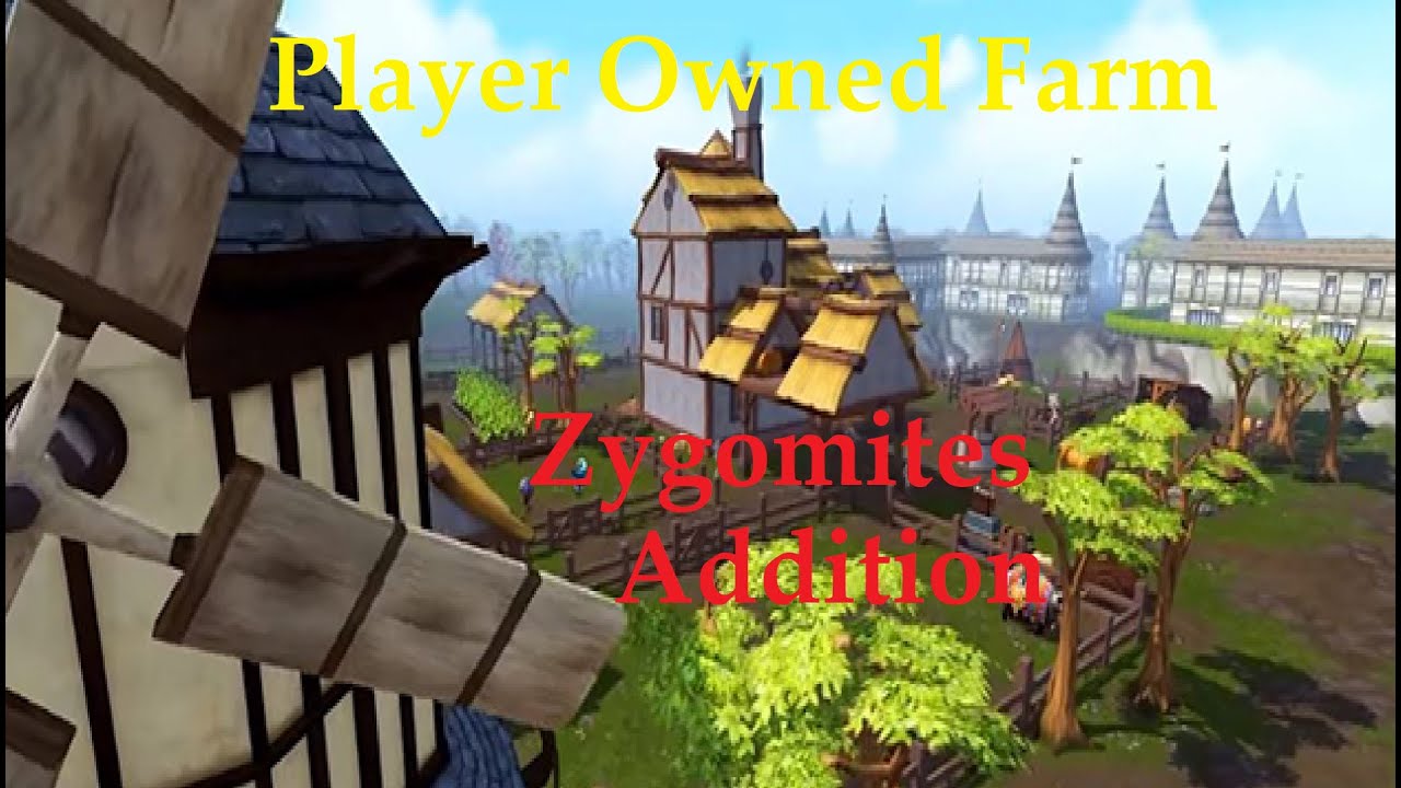 Player Owned Farm Tips: Zygomites