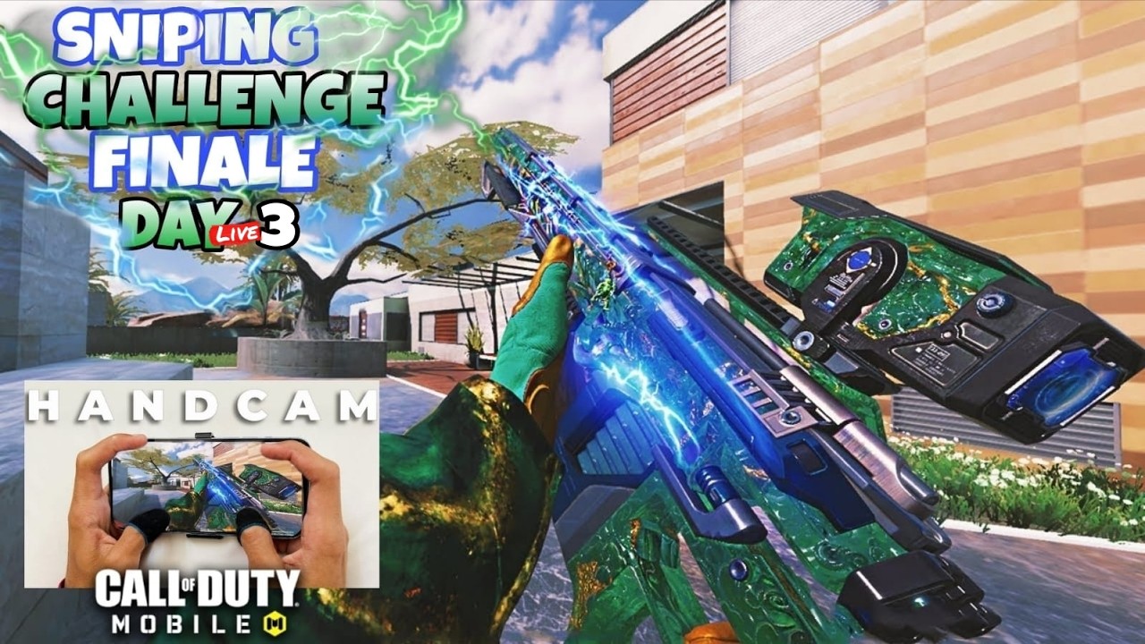 🔴DAY 3 Finale?? | SNIPING TILL LEGENDARY💥w/Handcam | COD Mobile LIVE #codm