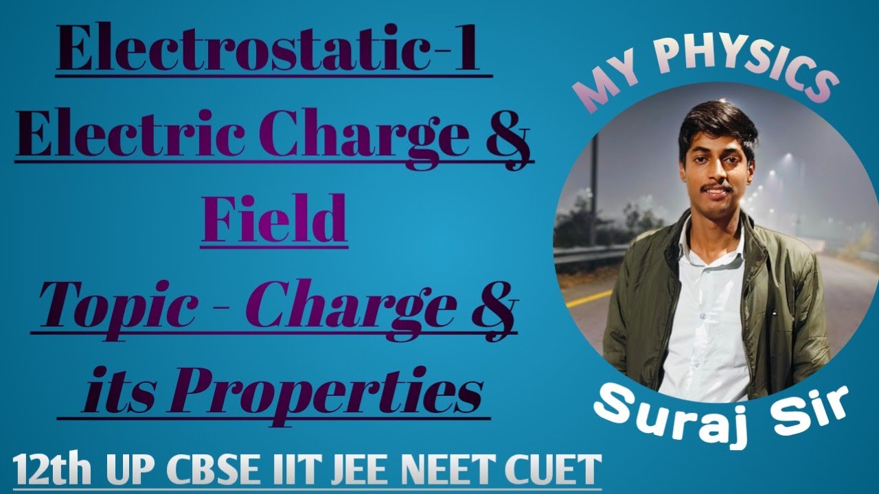 Electric Charge & its properties Chapter 1 class 12th Physics IIT JEE NEET UP CBSE BOARD