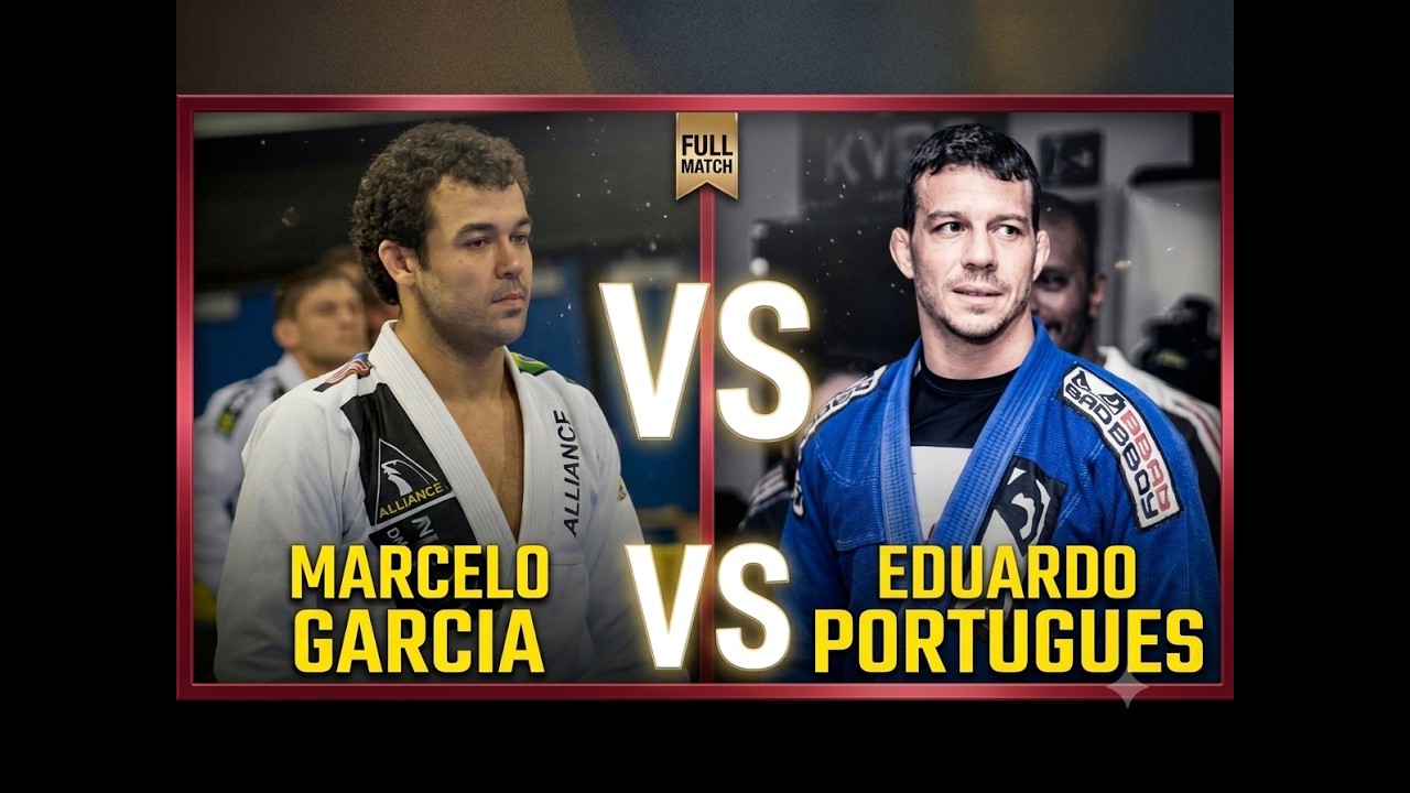 Marcelo Garcia BJJ Match vs Eduardo Portugues 2004 OLD SCHOOL JIU JITSU MATCH