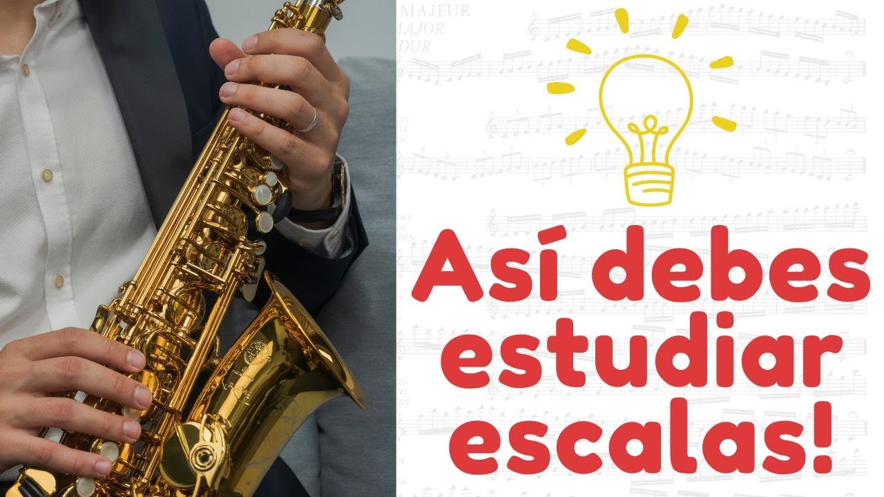 Así debes estudiar las escalas!! #saxophone #escalas #escalasmusicales