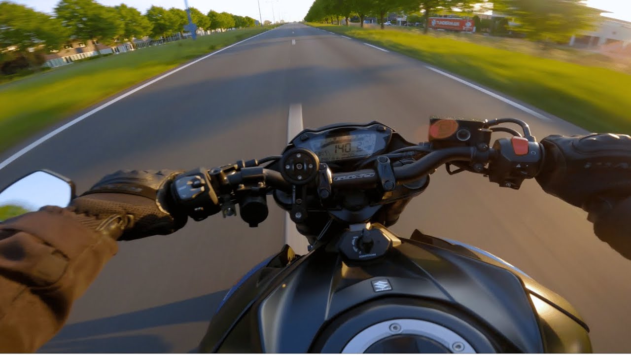 SUZUKI GSXS 750 ll YOSHIMURA EXHAUST ll POV DRIVE ll PURE SOUND