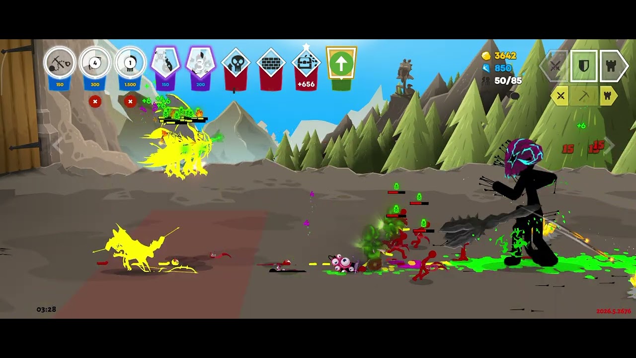 Stickwar stickman saga online War Game 28 02
