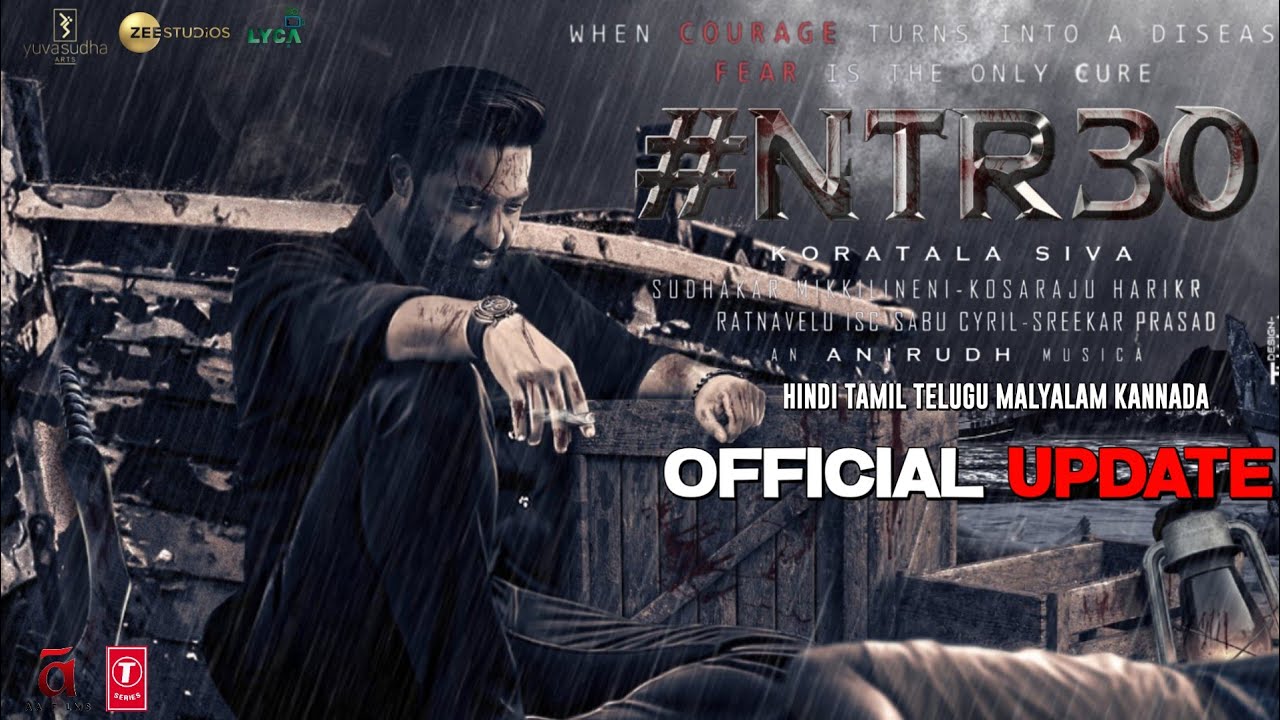 #NTR 30 Official Update | Jr Ntr | Koratala Siva | Anirudh Ravichander