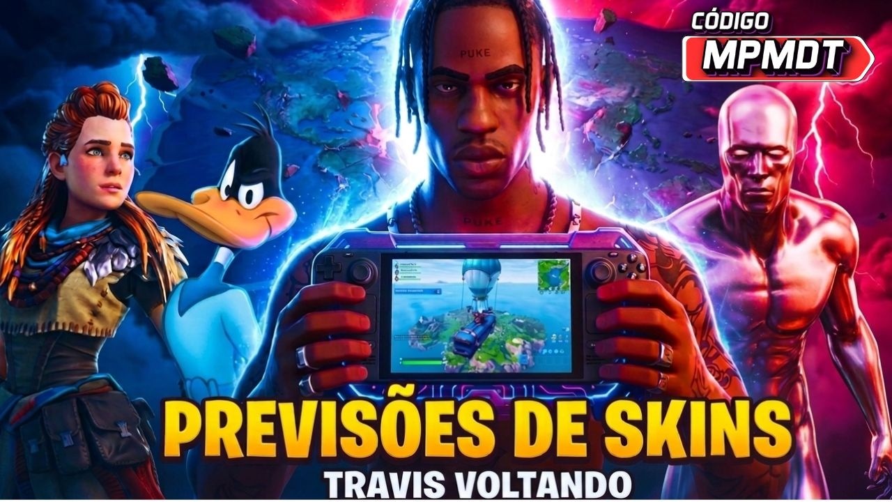 TRAVIS SCOTT VAI VOLTAR? PR&Oacute;XIMAS SKINS FORTNITE - PREVIS&Otilde;ES SKINS FORTNITE-PREVIS&Otilde;ES FORTNITE #218