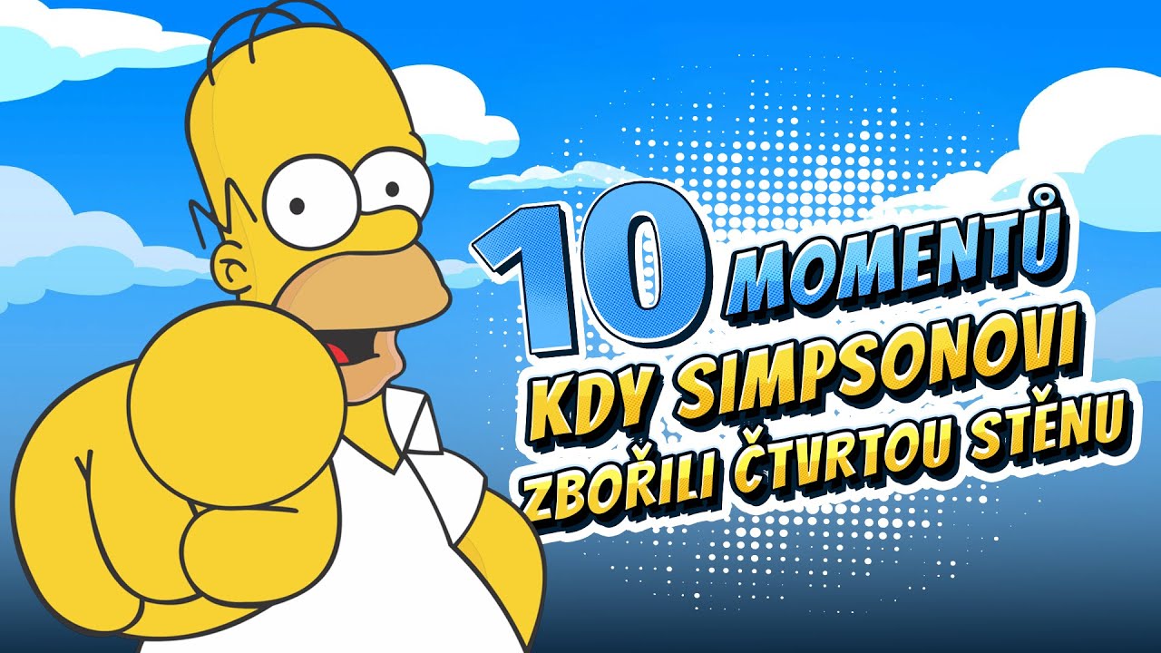 TOP 10 momentů, kdy Simpsonovi zbořili čtvrtou stěnu