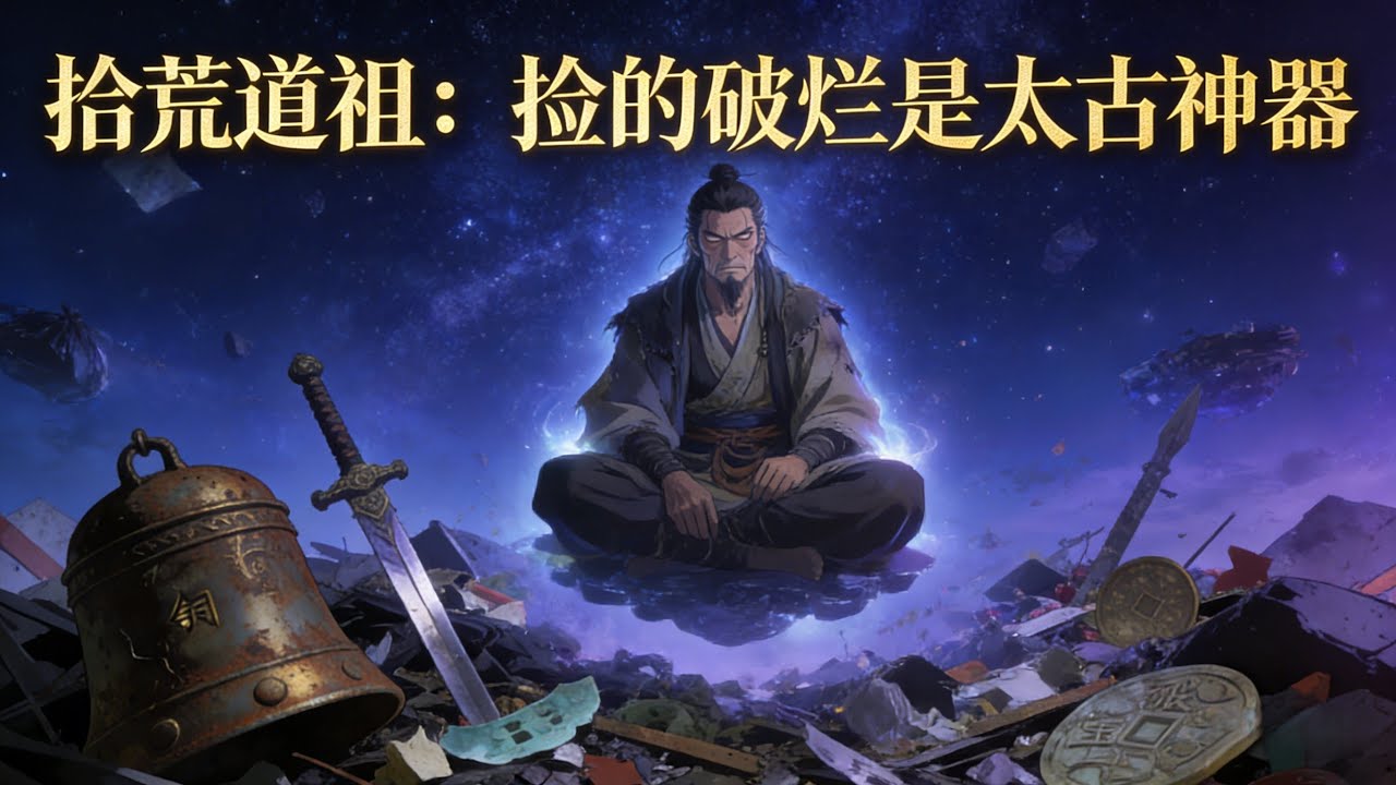 墟烬大陆，残器宗杂役荆朽，是全宗门公认的废物。 别人眼里的破铜烂铁、炼丹废渣、妖兽骸骨，在他手里，全是能唤醒本源的太古至宝！
