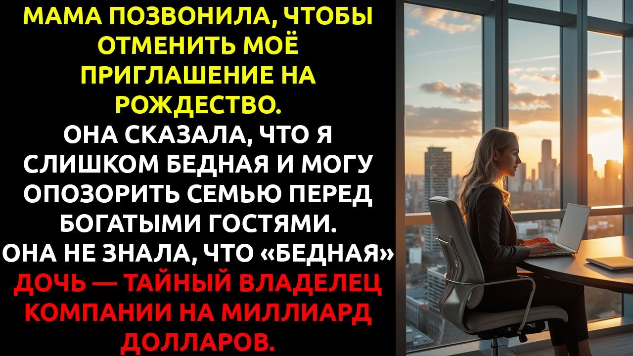 Моя семья 8 лет СЧИТАЛА меня неудачницей — а потом УВИДЕЛА моё имя в списке Forbes.