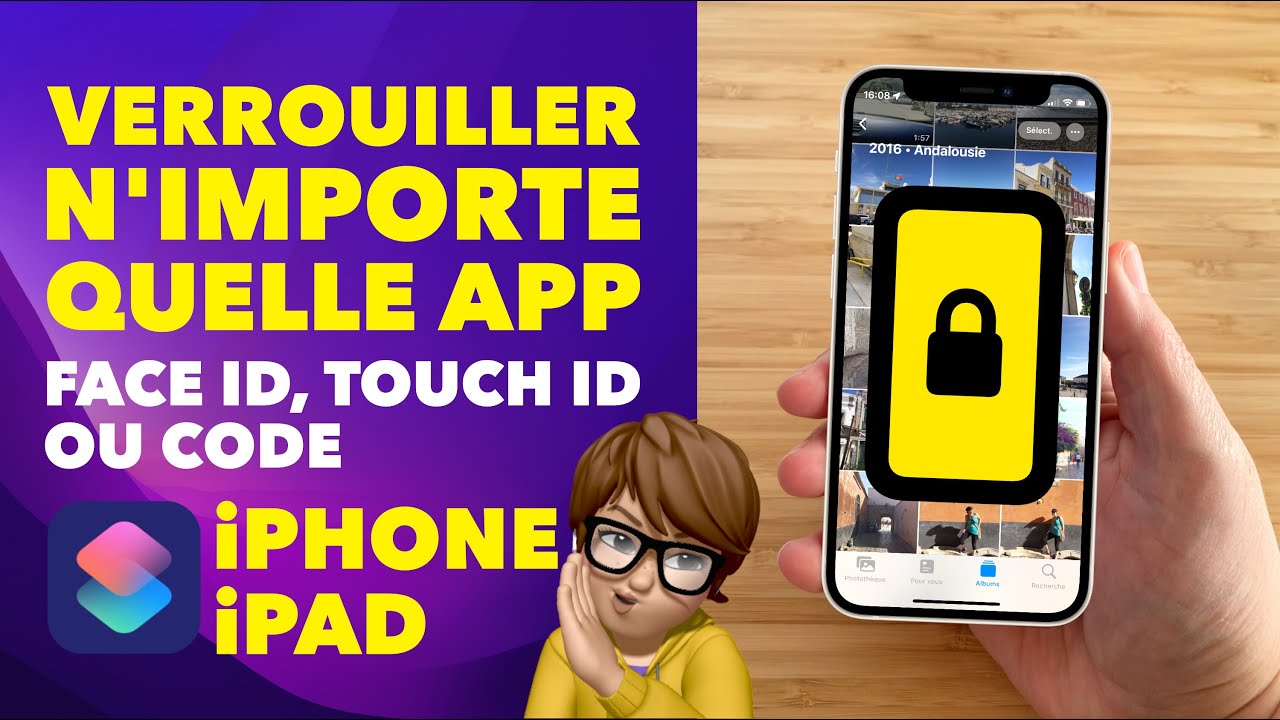 Verrouiller une application iPhone et iPad (Face ID, Touch ID ou votre code de verrouillage)