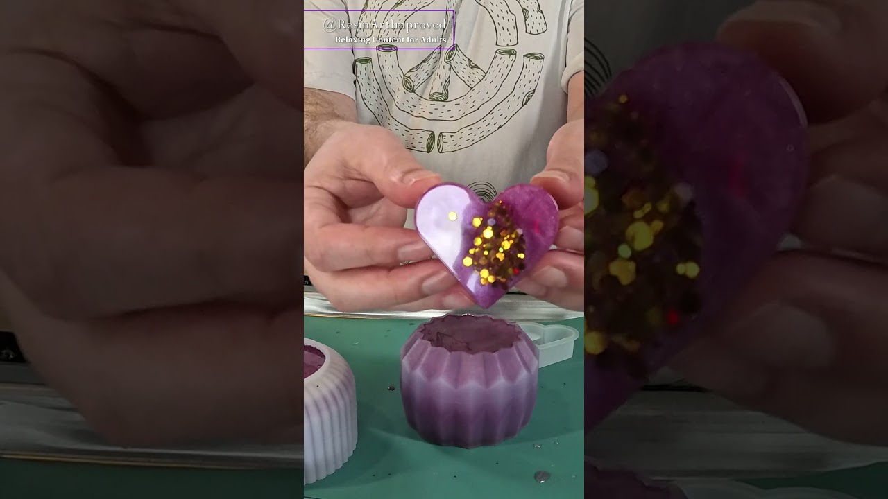 Beautiful Resin Bowl with Demold #resincrafting #resinart #streamsmallcontentcreators #resincrafts