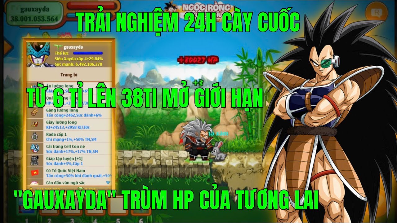 NGỌC RỒNG NGUYÊN THUỶ SV2 - SAU KHI ÚP ĐỆ THÌ NÊN LÀM GÌ..ĐƯA SƯ PHỤ LÊN NÚI 6 TỈ LÊN 38 TỈ SỨC MẠNH
