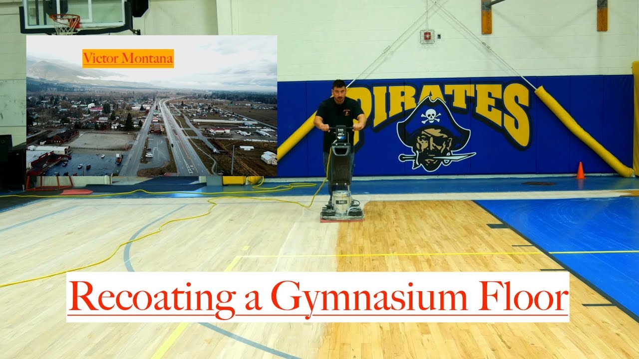 Gymnasium Floor (Annual Maintenance Coat)