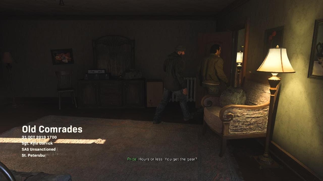 Call of Duty: Modern Warfare_old comrades mission