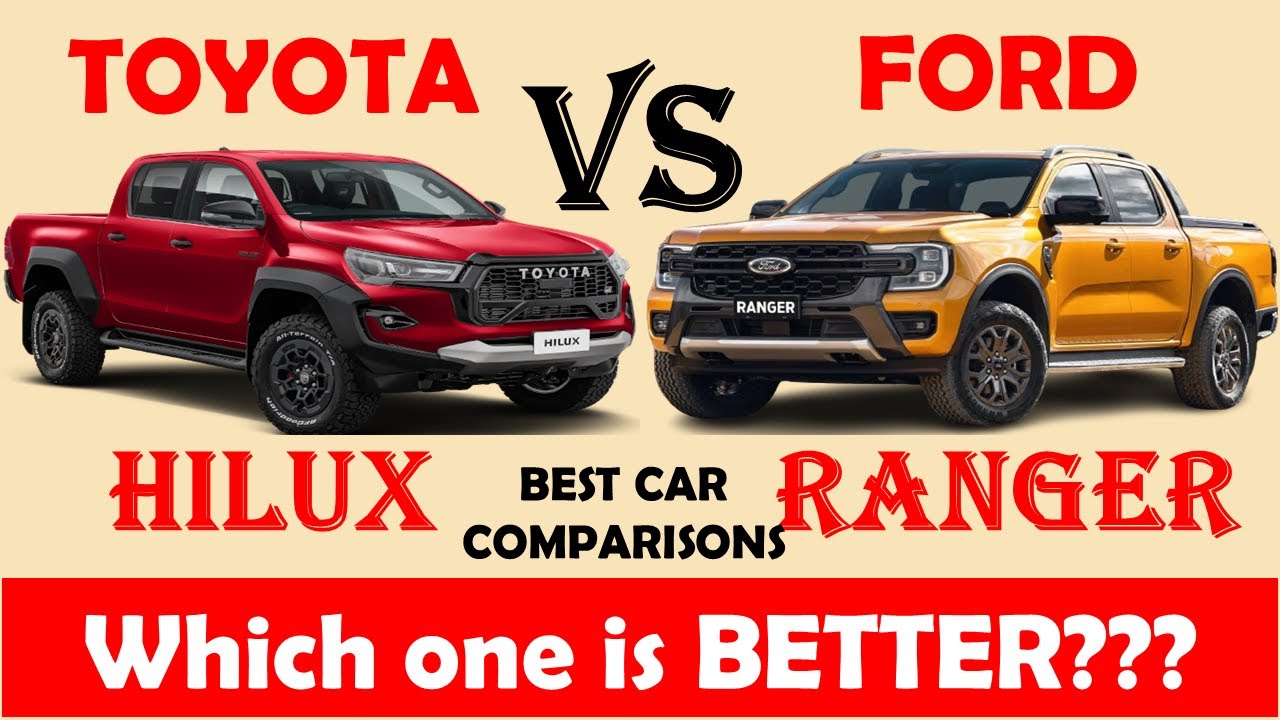 All New TOYOTA HILUX Vs All New FORD RANGER WILDTRAK | Which one is better ?