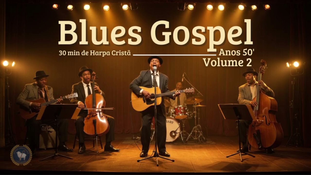 Gospel Blues 1950’s 🎶 | 30 Minutos da Harpa Cristã ✝️🔥 | VOLUME 2