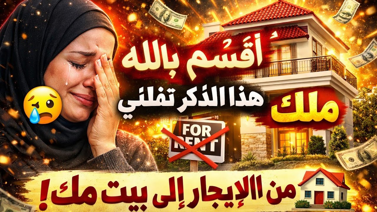 أقسم بالله هذا الذكر نقلني من الإيجار إلى بيت مُلك! 😭🏡