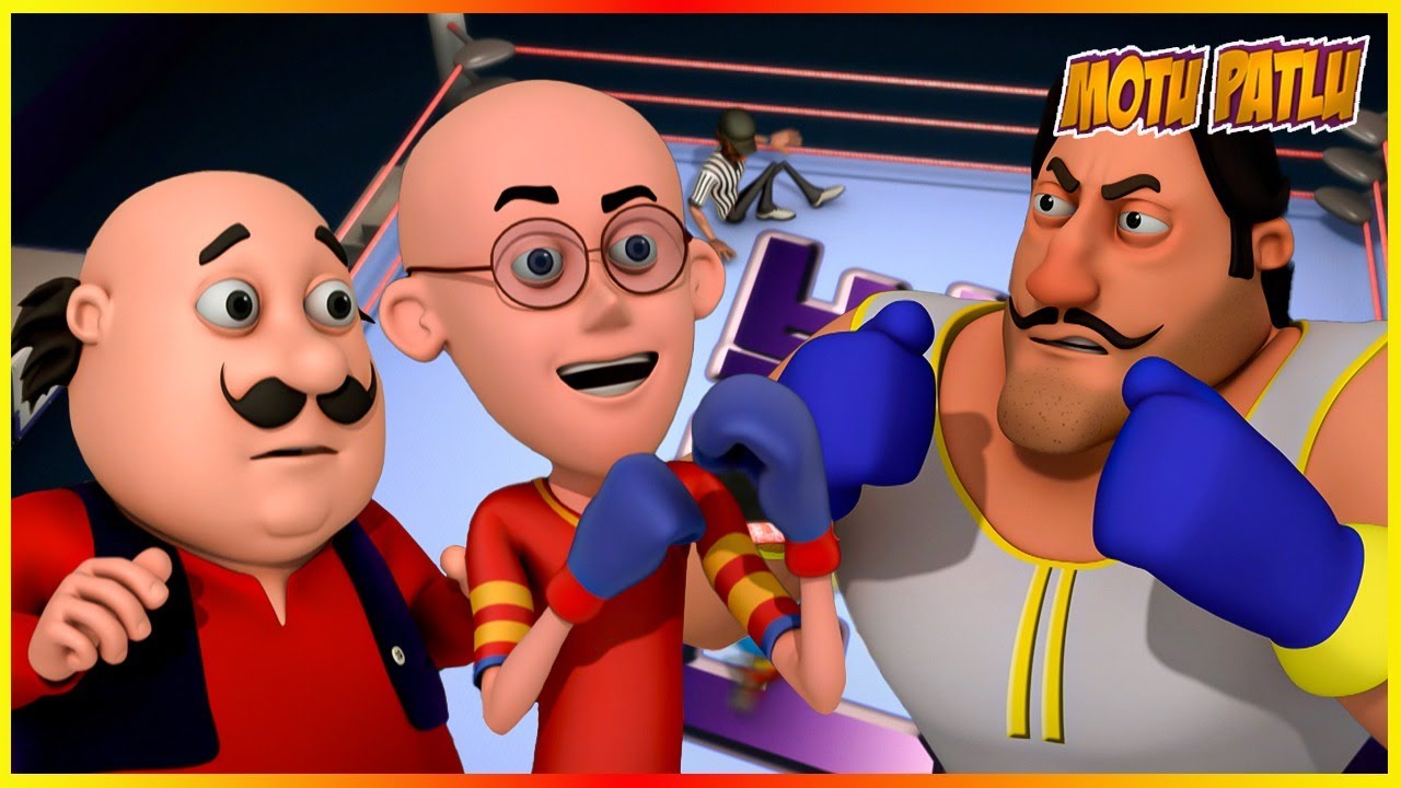 மோட்டு பட்லு- குத்துச்சண்டை போட்டி எபிசோட் 48 Motu Patlu- Boxing Competition Episode 48