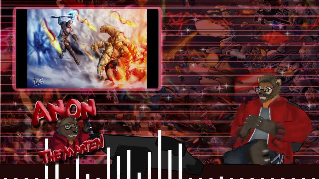 An Anonymous Marten & Friends React To: DEATH BATTLE- Kratos vs Asura